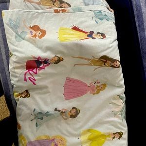 Disney princess duvet cover for full/queen bed and pillow case